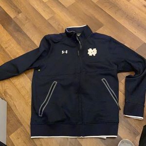 Notre Dame - Under Armor zip up sweater.